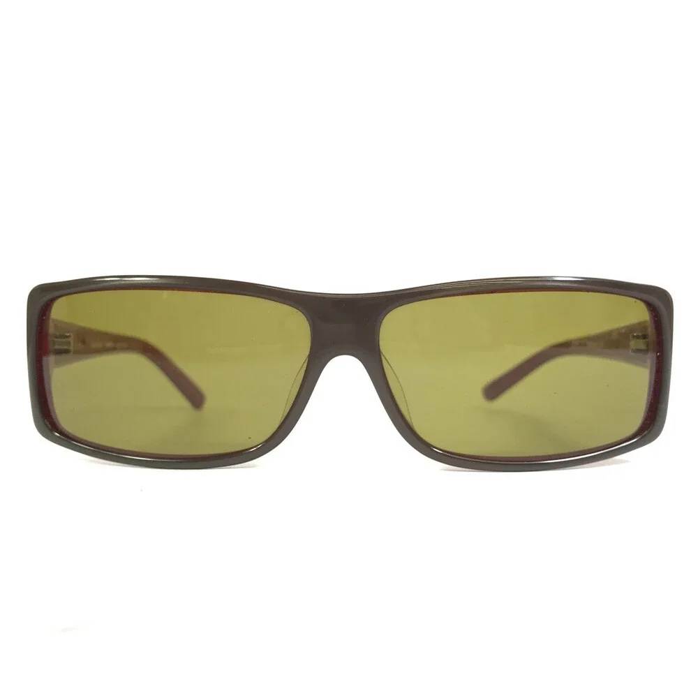 More & More Sunglasses Mod.54290 Col.790 Shiny Brown Pink Frames w/ Green Lenses